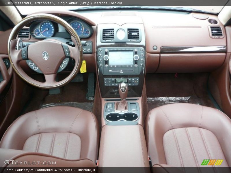 Grigio Alfieri (Grey) / Marrone Corniola 2009 Maserati Quattroporte S