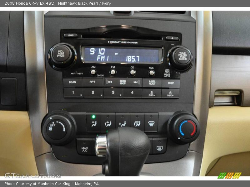 Nighthawk Black Pearl / Ivory 2008 Honda CR-V EX 4WD