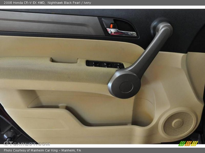 Nighthawk Black Pearl / Ivory 2008 Honda CR-V EX 4WD