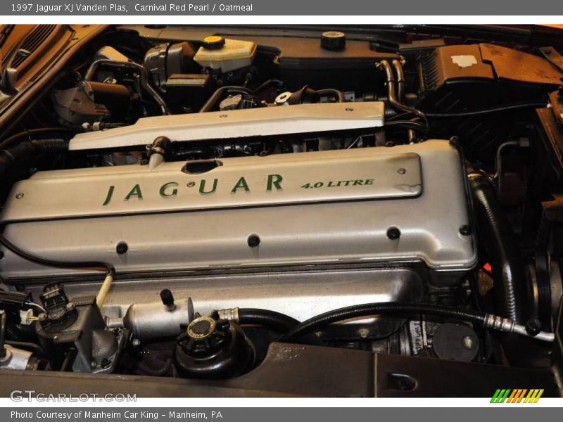 Carnival Red Pearl / Oatmeal 1997 Jaguar XJ Vanden Plas