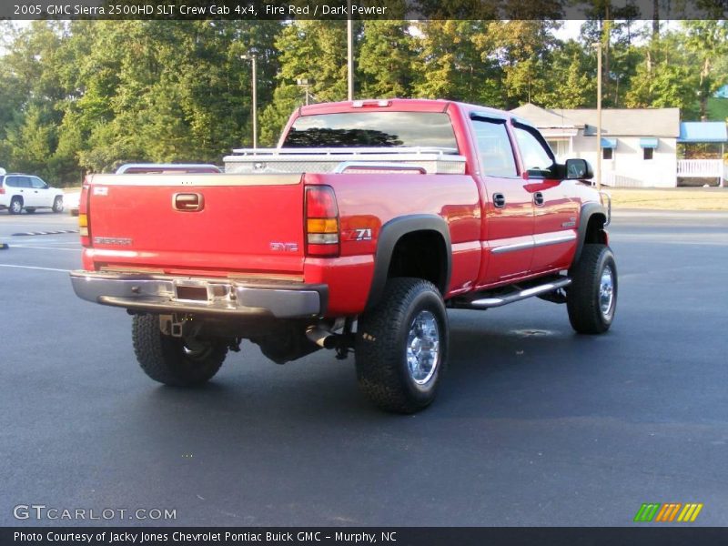 Fire Red / Dark Pewter 2005 GMC Sierra 2500HD SLT Crew Cab 4x4