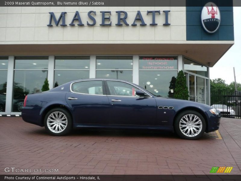 Blu Nettuno (Blue) / Sabbia 2009 Maserati Quattroporte