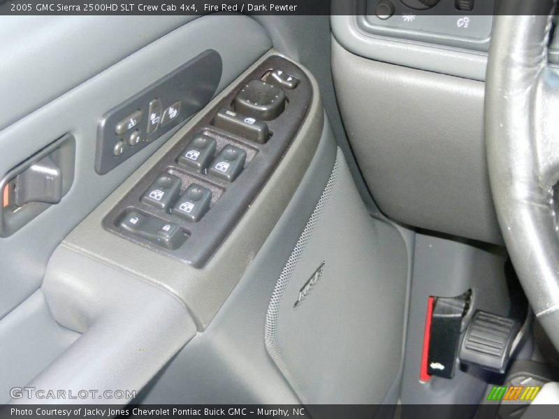 Fire Red / Dark Pewter 2005 GMC Sierra 2500HD SLT Crew Cab 4x4