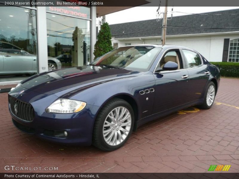 Blu Nettuno (Blue) / Sabbia 2009 Maserati Quattroporte