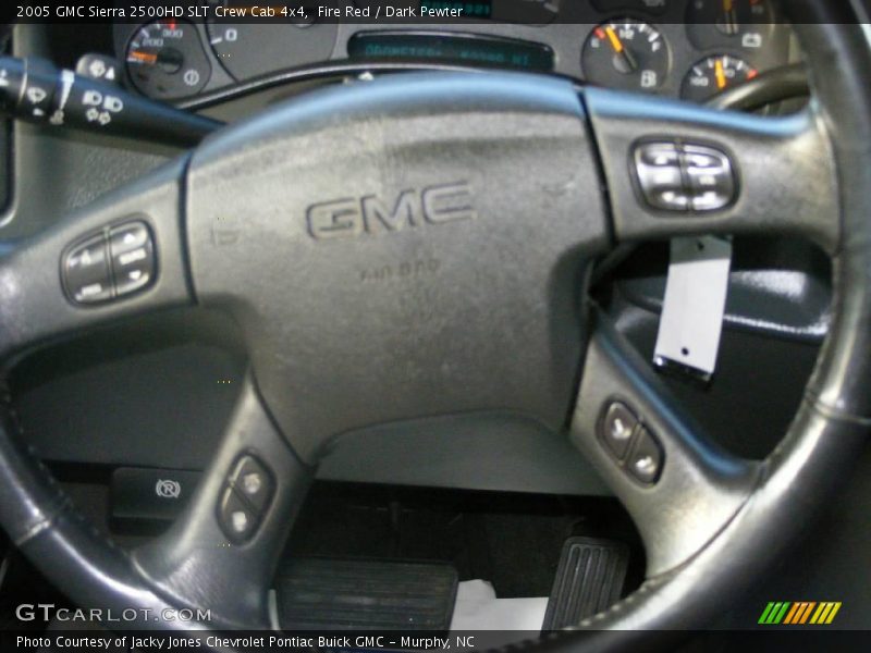 Fire Red / Dark Pewter 2005 GMC Sierra 2500HD SLT Crew Cab 4x4