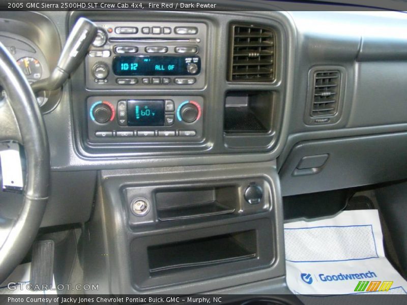 Fire Red / Dark Pewter 2005 GMC Sierra 2500HD SLT Crew Cab 4x4
