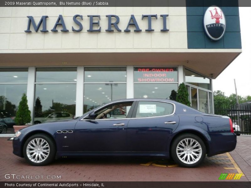 Blu Nettuno (Blue) / Sabbia 2009 Maserati Quattroporte