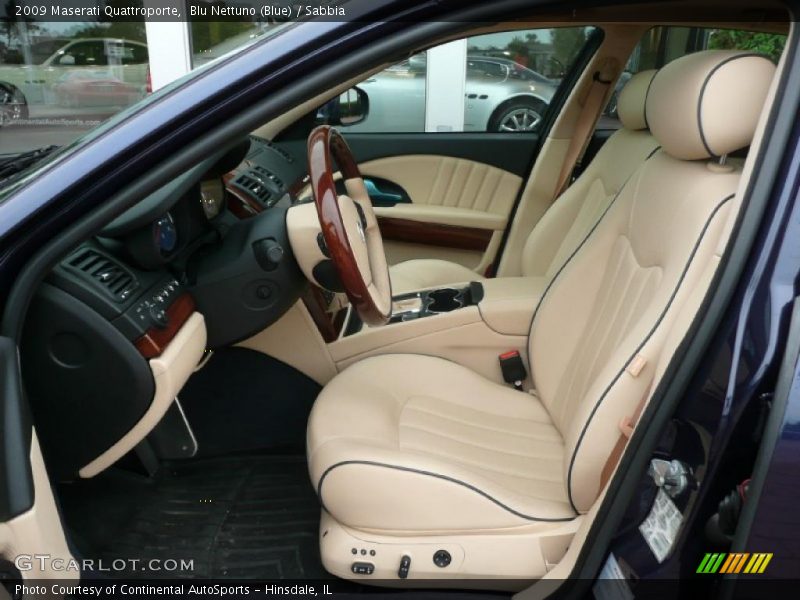 Blu Nettuno (Blue) / Sabbia 2009 Maserati Quattroporte