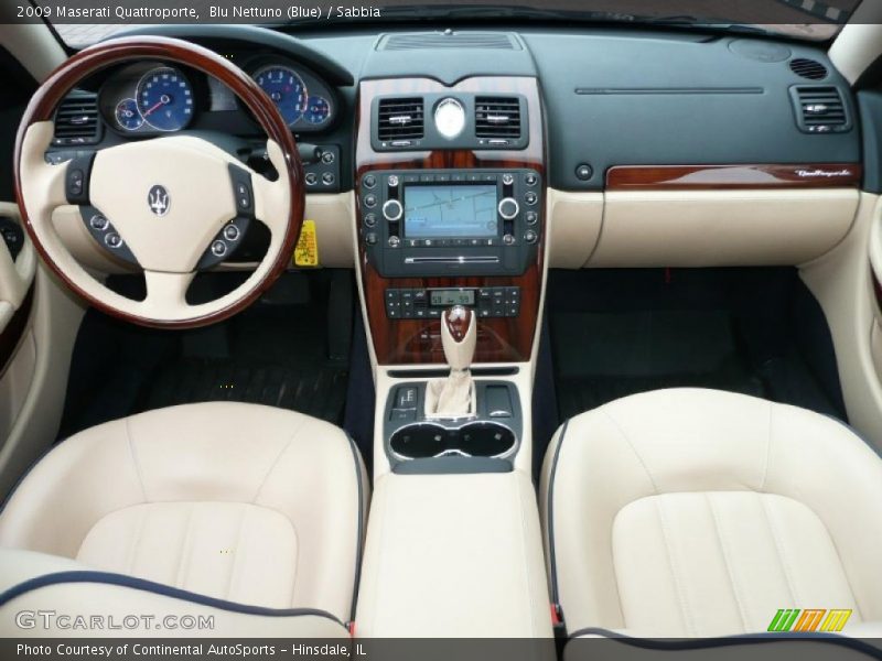 Blu Nettuno (Blue) / Sabbia 2009 Maserati Quattroporte