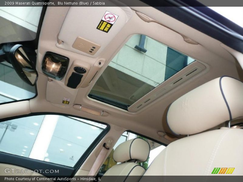 Blu Nettuno (Blue) / Sabbia 2009 Maserati Quattroporte
