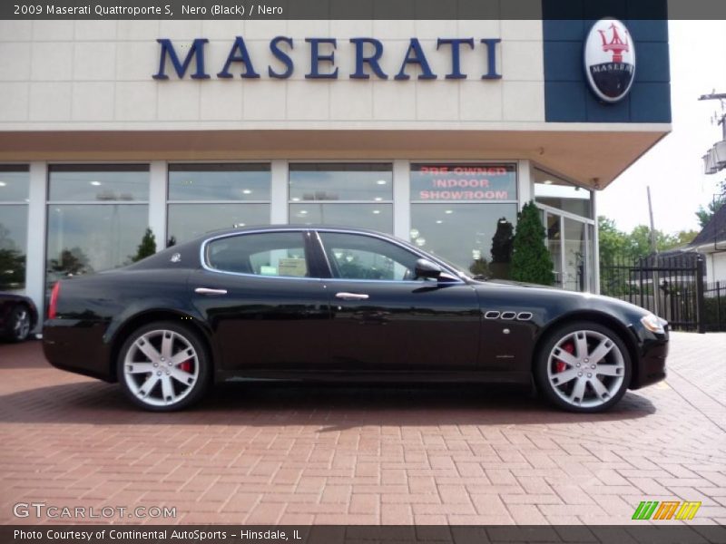 Nero (Black) / Nero 2009 Maserati Quattroporte S