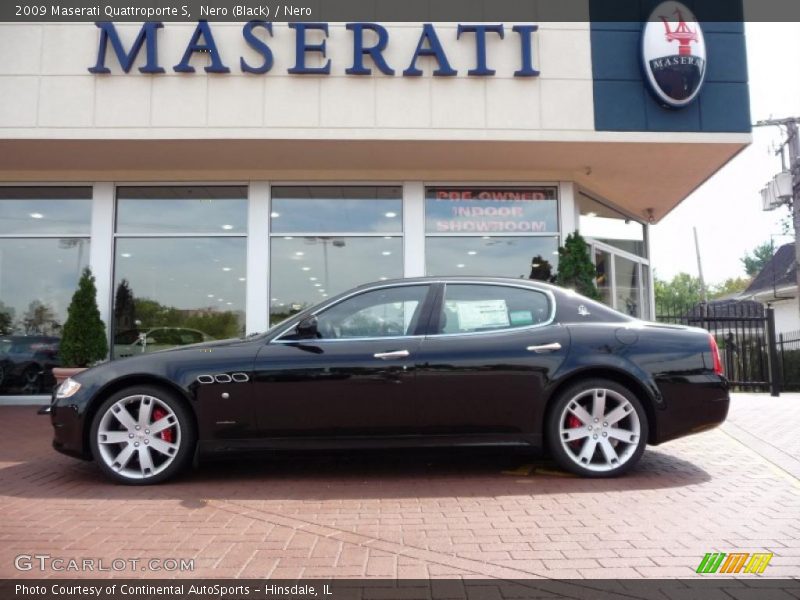 Nero (Black) / Nero 2009 Maserati Quattroporte S