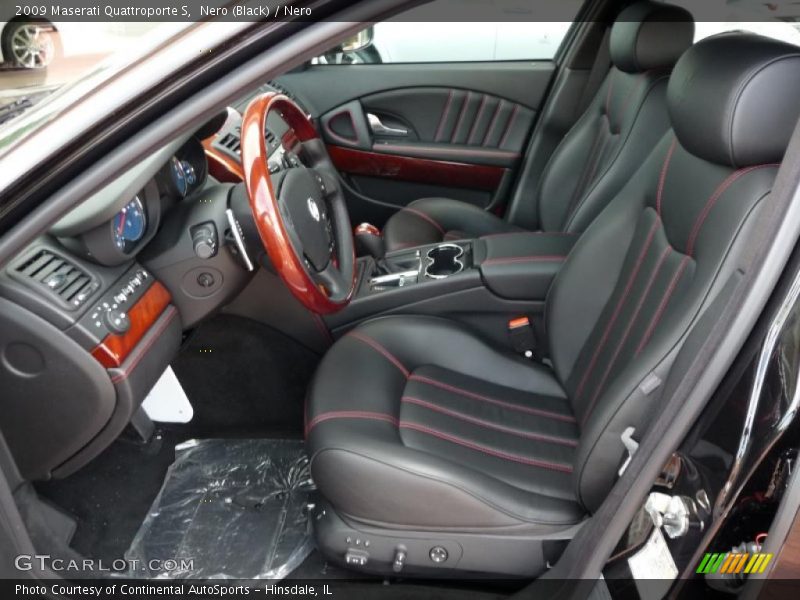 Nero (Black) / Nero 2009 Maserati Quattroporte S