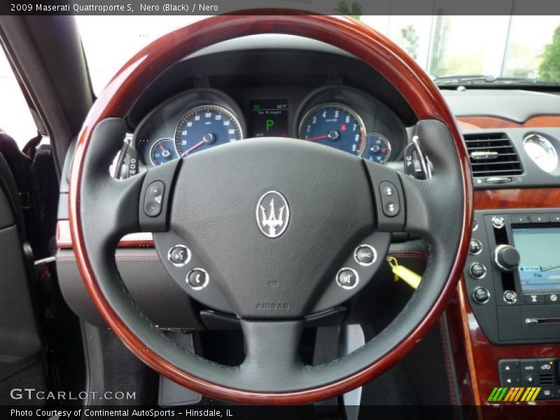 Nero (Black) / Nero 2009 Maserati Quattroporte S