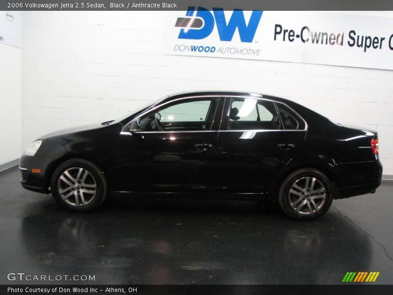 Black / Anthracite Black 2006 Volkswagen Jetta 2.5 Sedan