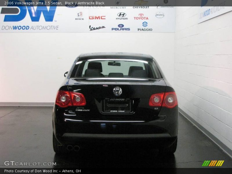 Black / Anthracite Black 2006 Volkswagen Jetta 2.5 Sedan