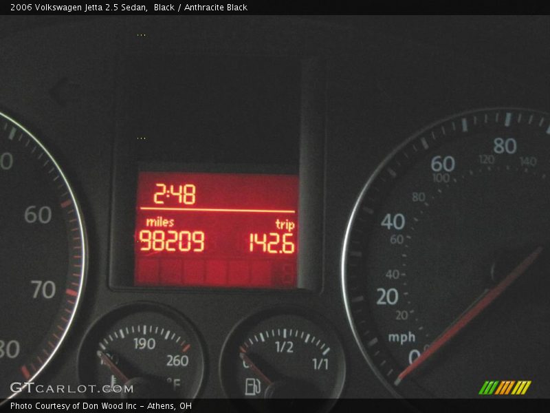 Black / Anthracite Black 2006 Volkswagen Jetta 2.5 Sedan