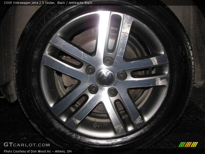 Black / Anthracite Black 2006 Volkswagen Jetta 2.5 Sedan
