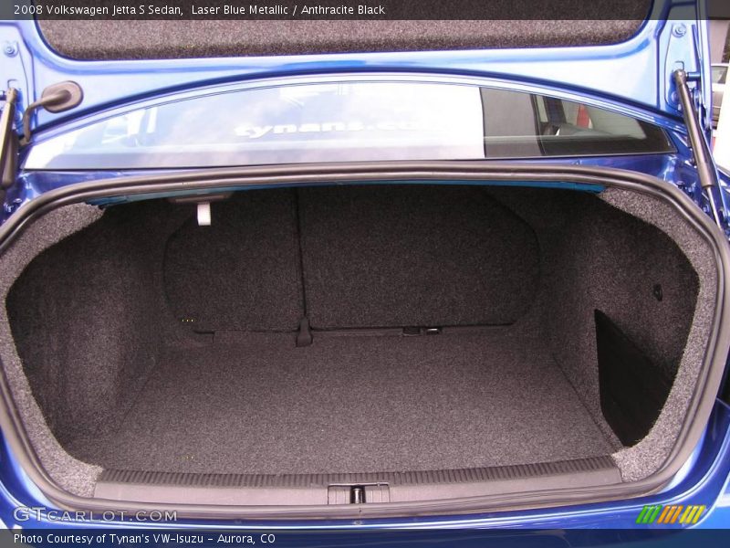 Laser Blue Metallic / Anthracite Black 2008 Volkswagen Jetta S Sedan