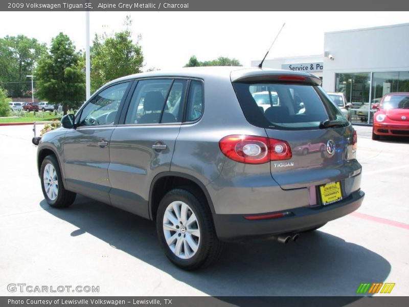 Alpine Grey Metallic / Charcoal 2009 Volkswagen Tiguan SE