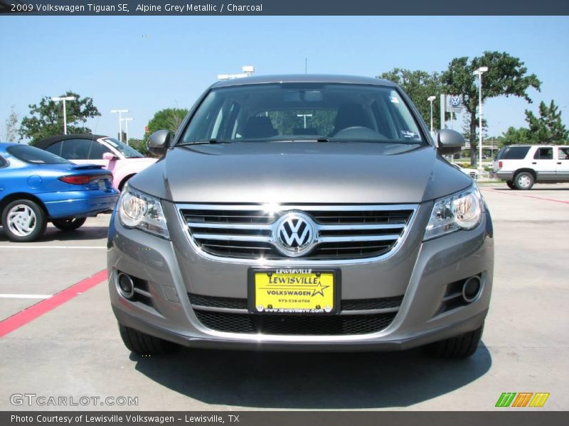 Alpine Grey Metallic / Charcoal 2009 Volkswagen Tiguan SE