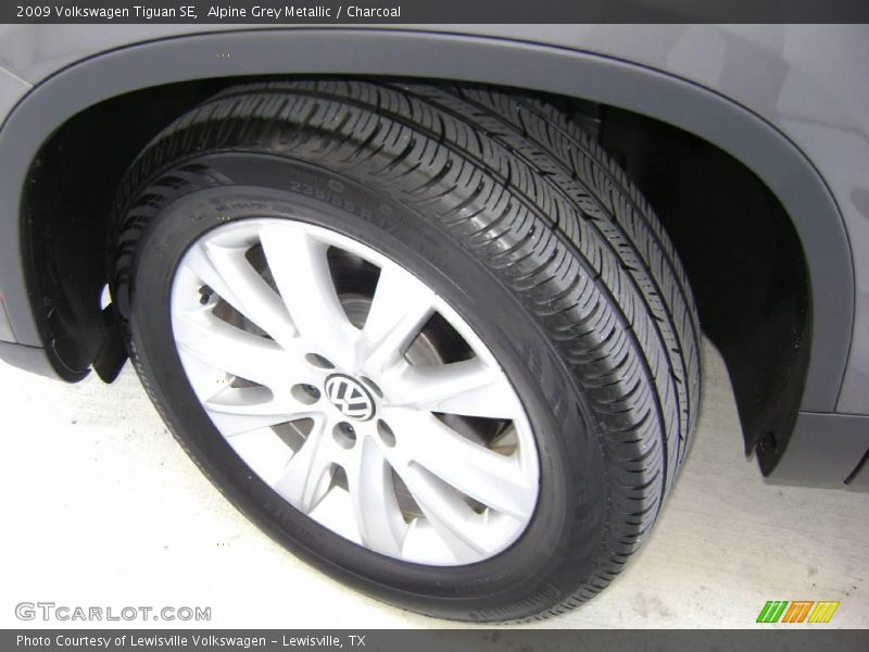 Alpine Grey Metallic / Charcoal 2009 Volkswagen Tiguan SE