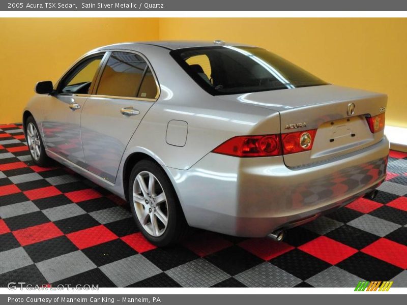 Satin Silver Metallic / Quartz 2005 Acura TSX Sedan