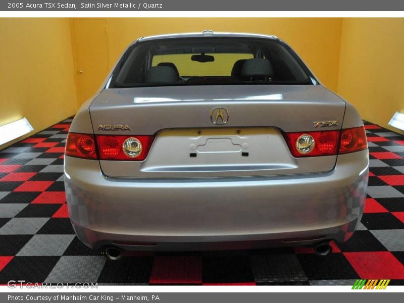 Satin Silver Metallic / Quartz 2005 Acura TSX Sedan
