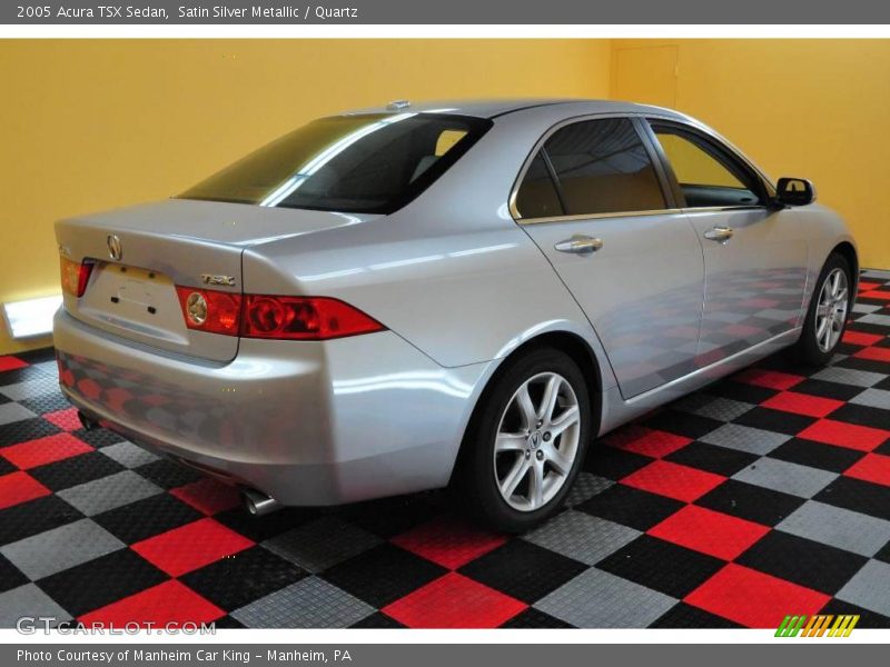 Satin Silver Metallic / Quartz 2005 Acura TSX Sedan