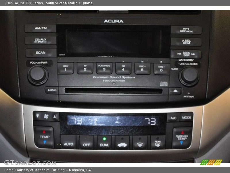 Satin Silver Metallic / Quartz 2005 Acura TSX Sedan