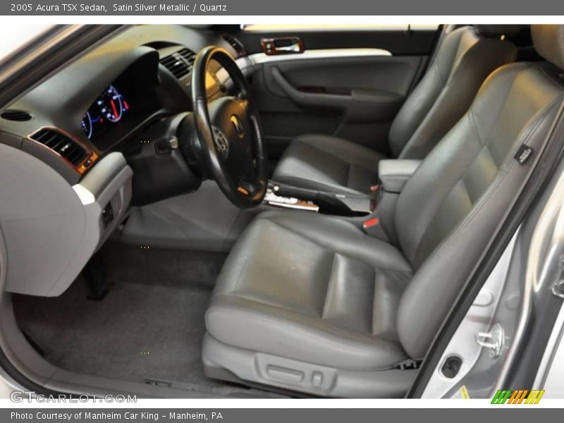 Satin Silver Metallic / Quartz 2005 Acura TSX Sedan