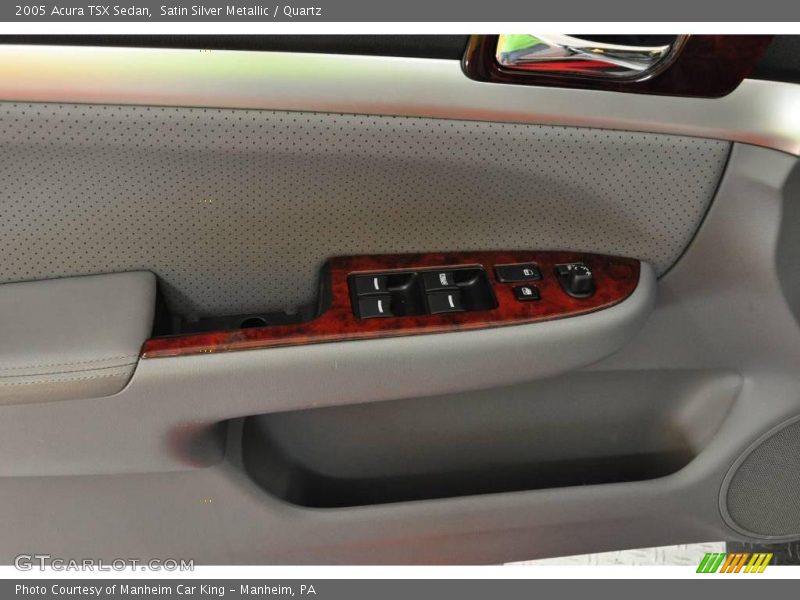 Satin Silver Metallic / Quartz 2005 Acura TSX Sedan