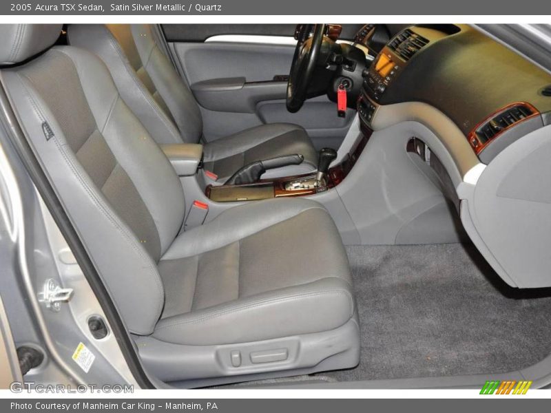 Satin Silver Metallic / Quartz 2005 Acura TSX Sedan