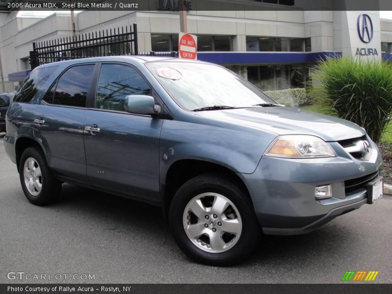 Steel Blue Metallic / Quartz 2006 Acura MDX
