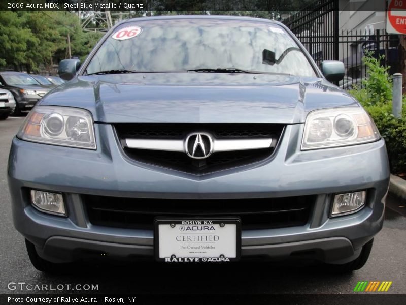 Steel Blue Metallic / Quartz 2006 Acura MDX