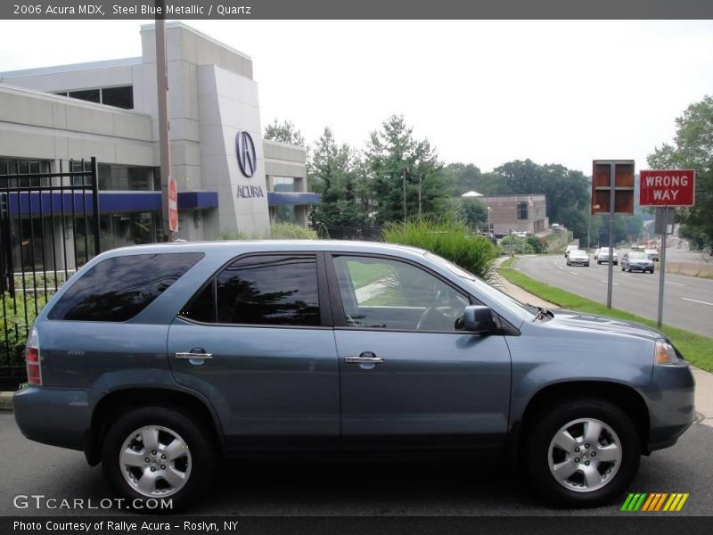 Steel Blue Metallic / Quartz 2006 Acura MDX