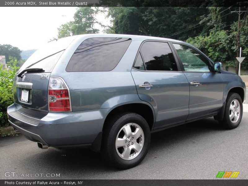 Steel Blue Metallic / Quartz 2006 Acura MDX