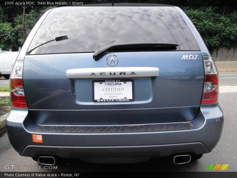 Steel Blue Metallic / Quartz 2006 Acura MDX