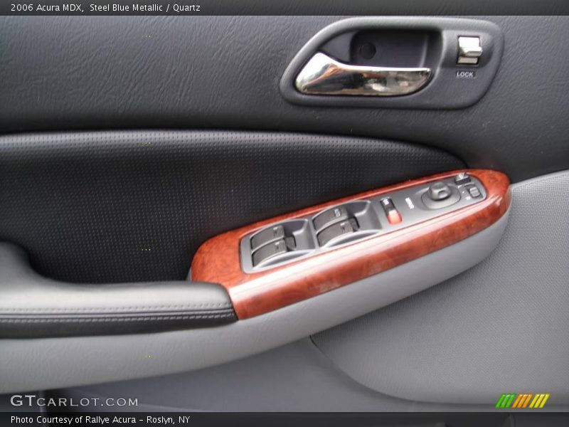 Steel Blue Metallic / Quartz 2006 Acura MDX