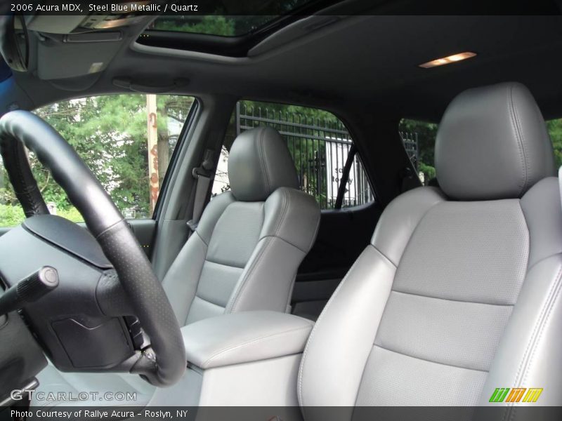 Steel Blue Metallic / Quartz 2006 Acura MDX