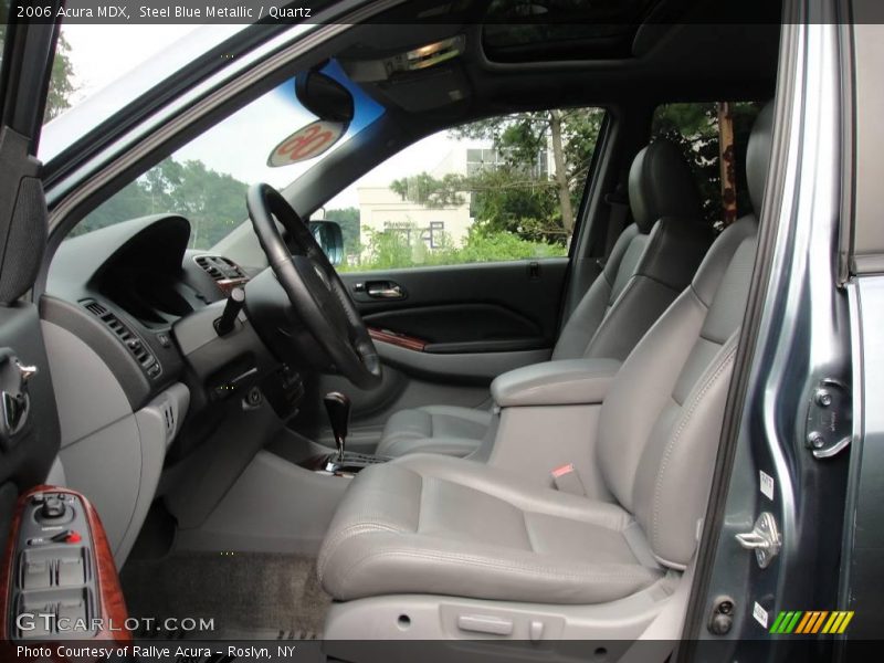 Steel Blue Metallic / Quartz 2006 Acura MDX