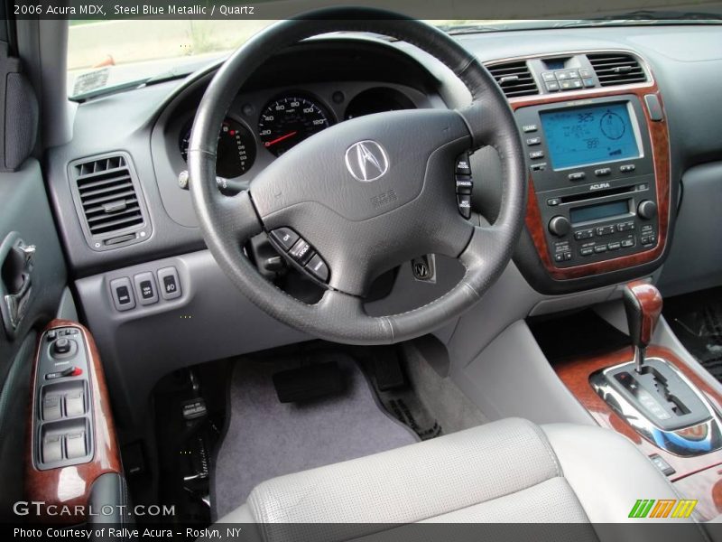 Steel Blue Metallic / Quartz 2006 Acura MDX