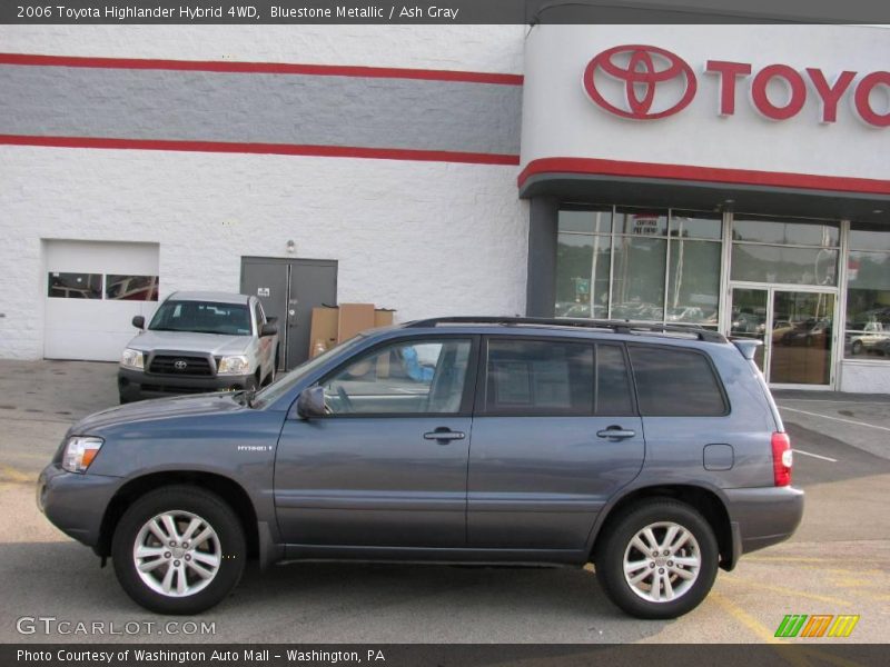 Bluestone Metallic / Ash Gray 2006 Toyota Highlander Hybrid 4WD