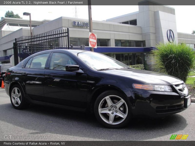 Nighthawk Black Pearl / Parchment 2006 Acura TL 3.2
