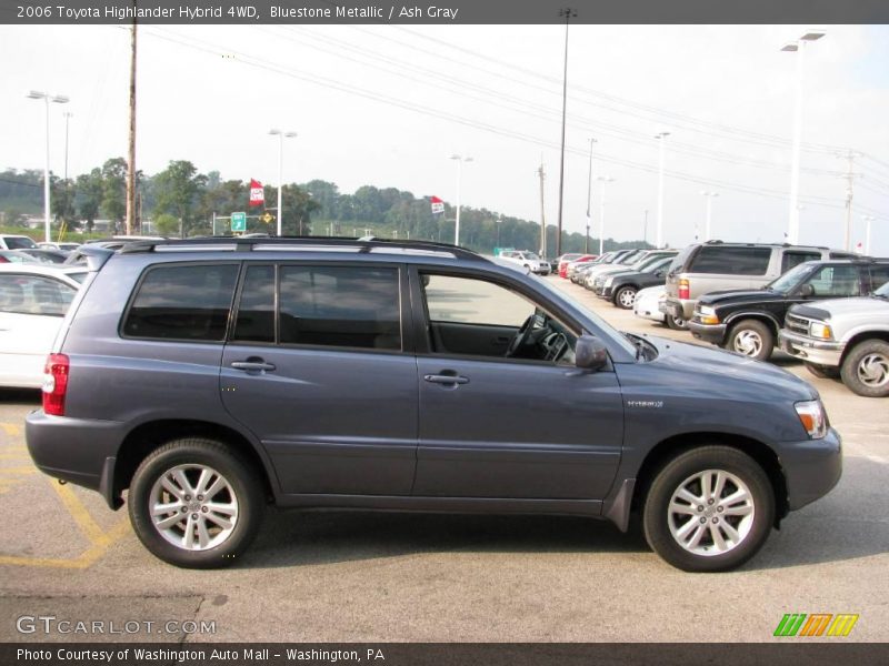 Bluestone Metallic / Ash Gray 2006 Toyota Highlander Hybrid 4WD