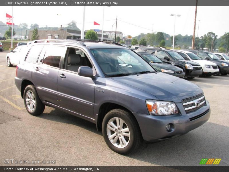 Bluestone Metallic / Ash Gray 2006 Toyota Highlander Hybrid 4WD