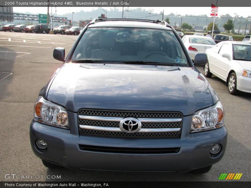 Bluestone Metallic / Ash Gray 2006 Toyota Highlander Hybrid 4WD