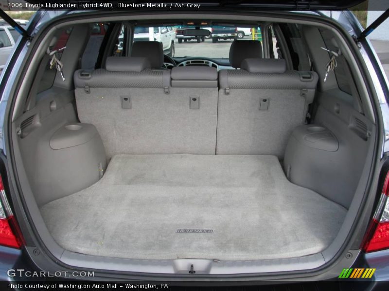 Bluestone Metallic / Ash Gray 2006 Toyota Highlander Hybrid 4WD