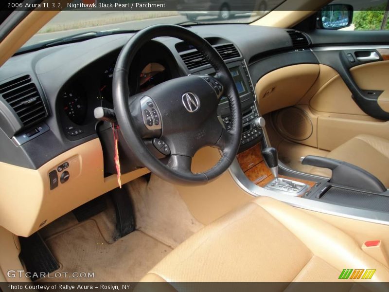 Nighthawk Black Pearl / Parchment 2006 Acura TL 3.2
