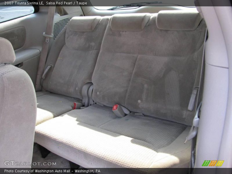 Salsa Red Pearl / Taupe 2007 Toyota Sienna LE